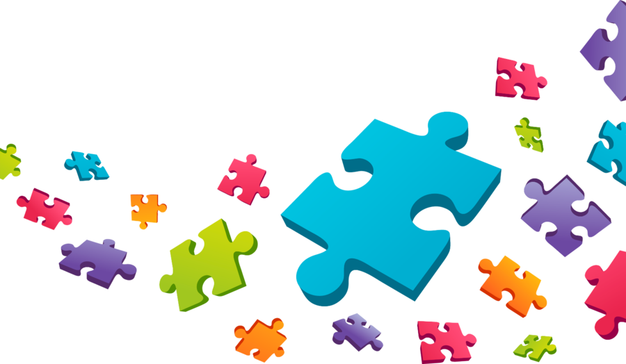 Introduction To Health Information Management Clipart - Фон Для Презентации Пазлы (900x524)