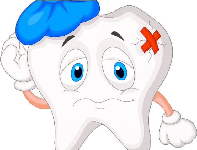 Health Clipart Transparent Background - Sore Tooth (640x480)
