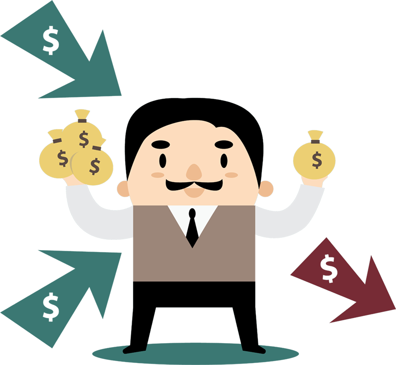 Leap At The Chance To Buy Them, But When Stock Market - Illustration (800x737)