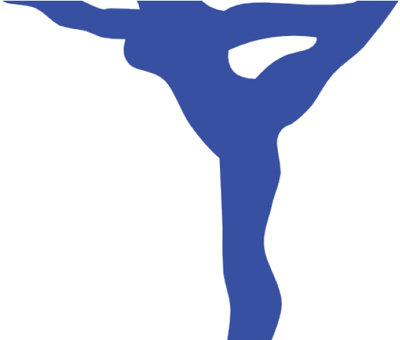 Gymnast Clipart Gymnastics Vault - Cartoon Person Doing Cartwheel (640x480)