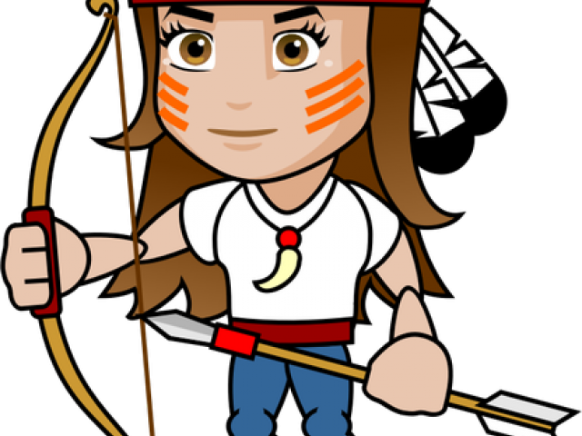 Hunger Games Clipart Female Archer - Archer Clip Art (640x480)
