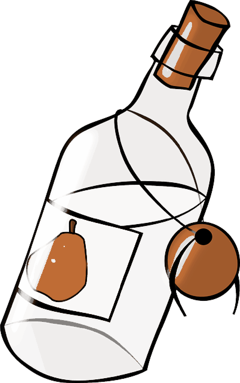 Moonshine Bottle Clipart Cartoon Light - Liquor Vector Icon Png (800x1273)