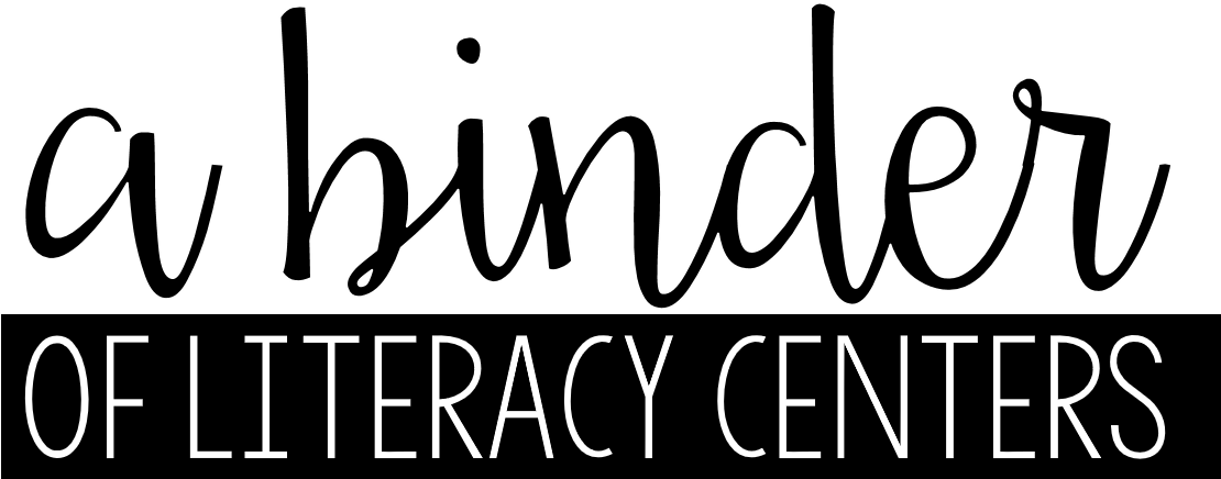 A Binder Of Literacy Centers {with A Free Sample } - Calligraphy (1231x617)