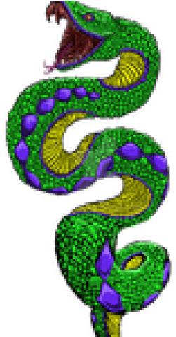 Mandala Tattoos Clipart Snake - Dragon Snake Tattoo Png (640x480)