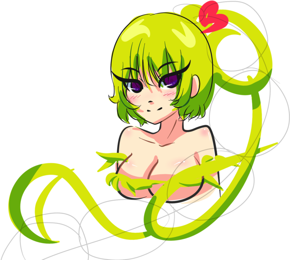 Clip Royalty Free Stock Sketch Rariaz By On Deviantart - Anime Terraria Dryad Hot (951x839)