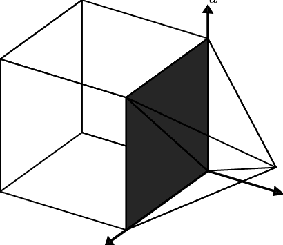 Geometry Of A Part Of The Hybrid Interface Shown By - Geometry Of A Part Of The Hybrid Interface Shown By (410x355)