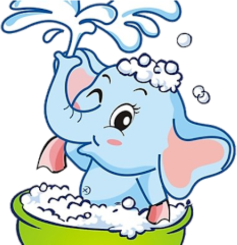 Shower Clipart Elephant - Shower Clipart Elephant (640x480)