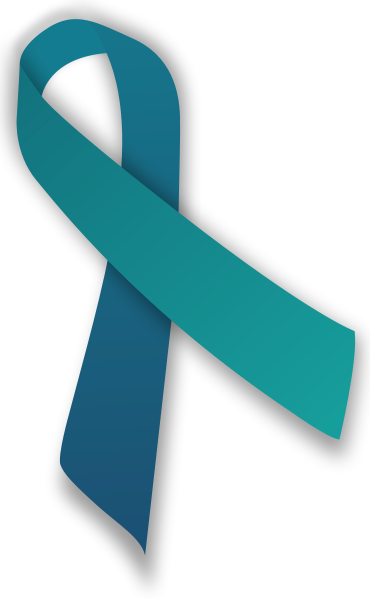 Domestic Violence - Colon Cancer Ribbon Png (370x599)