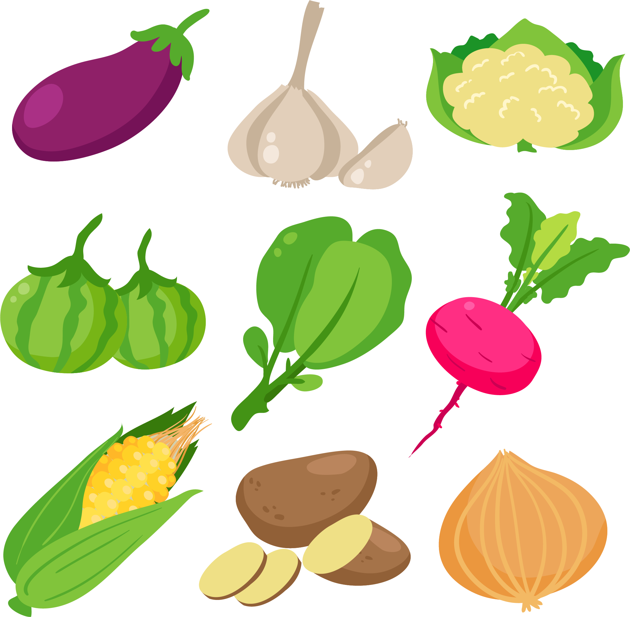 Leaf Cartoon Clip Art - Imagenes De Comida Saludable Animados (2143x2097)