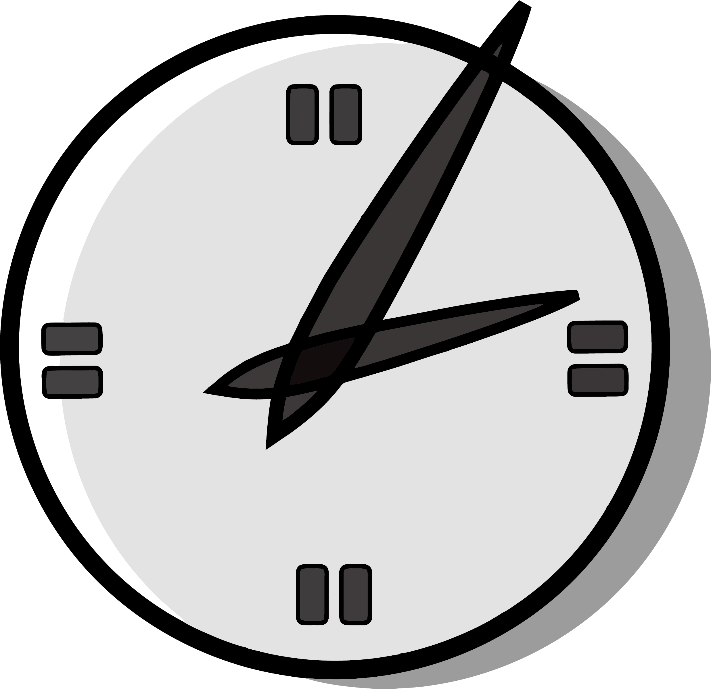 Clock Hi Clipart Png - Patient Sometimes You Have (2473x2399)