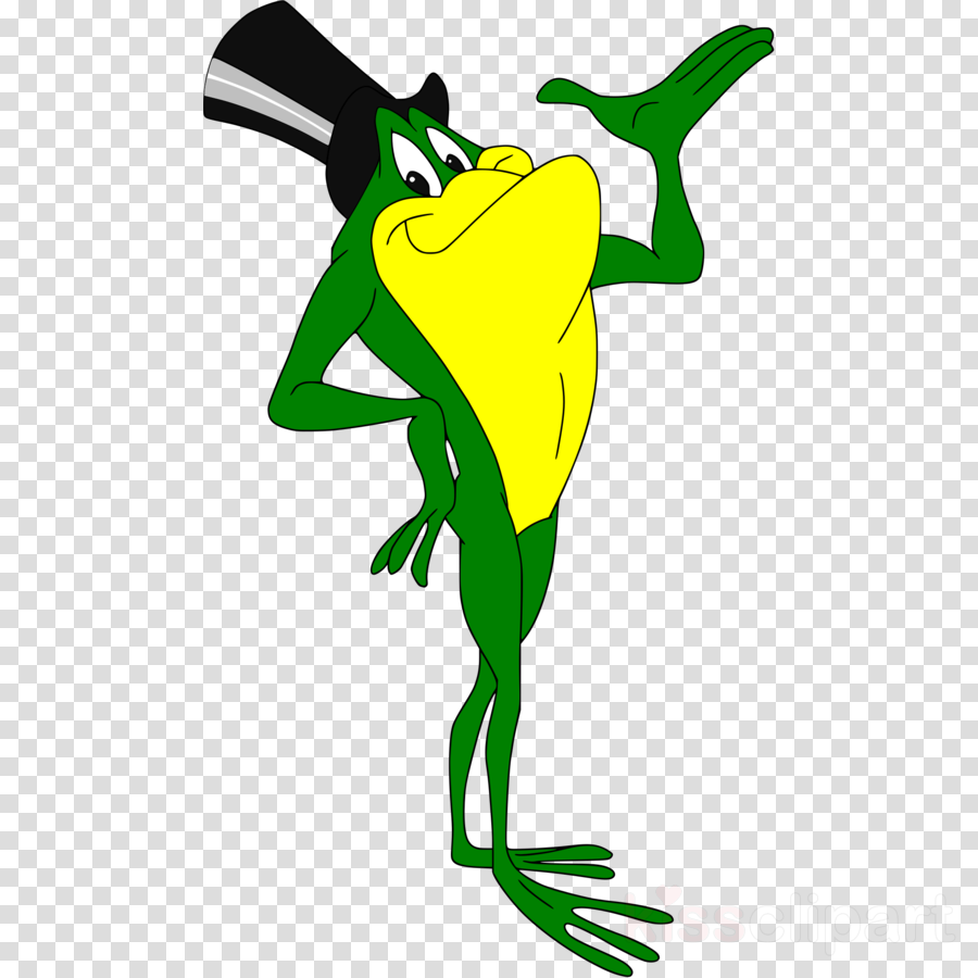 Michigan J Frog Cartoon Clipart Michigan J - Cartoon Dancing Frog (900x900)