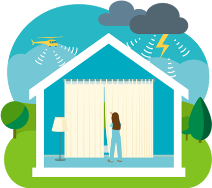 Tips For Who To Soundproof A Room - Soundproof Room Illustration (456x385)
