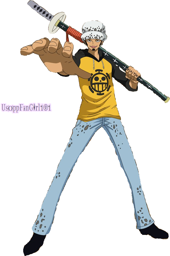 Trafalgar Law Render By Usoppfangirl101 By Usoppfangril101 - Trafalgar Law (781x1022)