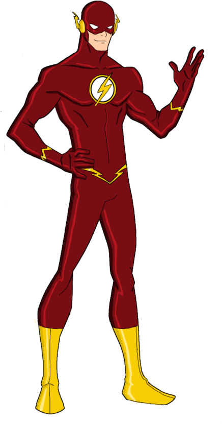 The Flash By Jsenior - Flash Cartoon Character (600x851)
