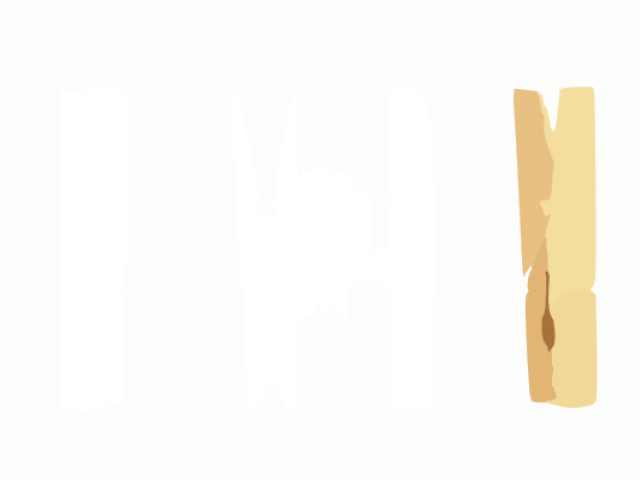 Black Clipart Clothespin - Clothes Clip Transparent Png (640x480)
