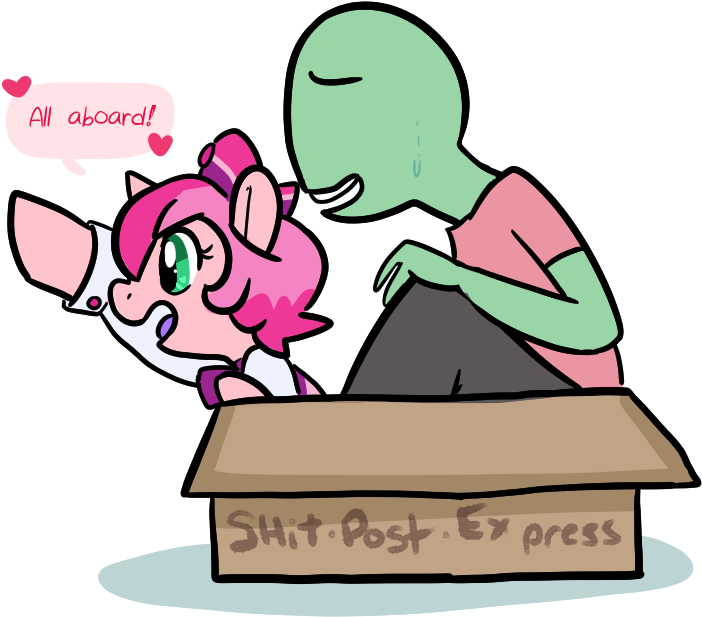 Mt, Box, Cardboard Box, Human, /mlp/, Oc, Oc - Cartoon (800x800)