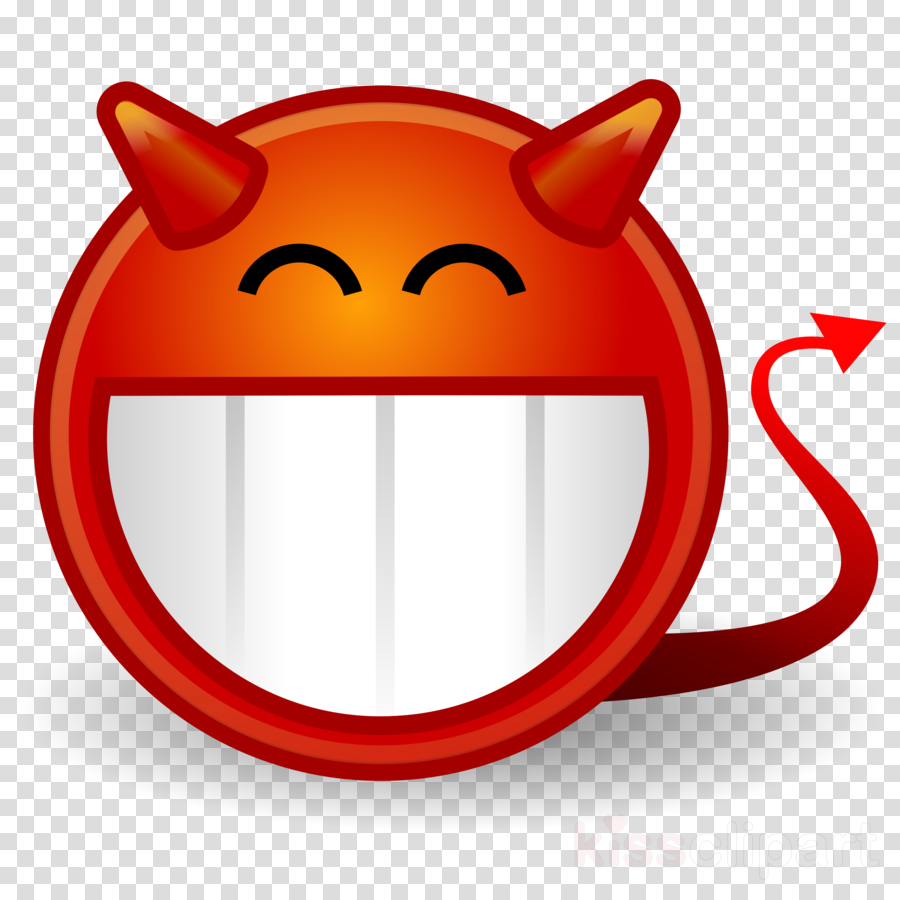 Devil Grin Clipart Devil Demon Clip Art - Transparent Background Green Ball (900x900)