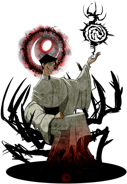 Redmoondragon Art In My Webcomic I Have A Character - Devilman Crybaby Png (500x716)
