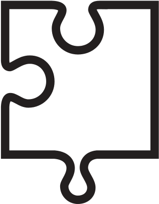 Puzzle Game Piece Isolated Icon - Puzzle Game Piece Isolated Icon (550x550)