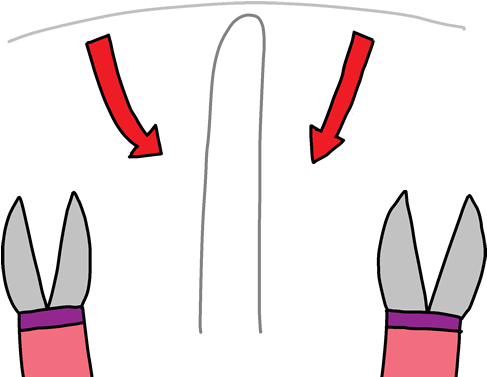You Can Then Twist The Two Pieces Of Wire Together - You Can Then Twist The Two Pieces Of Wire Together (620x407)