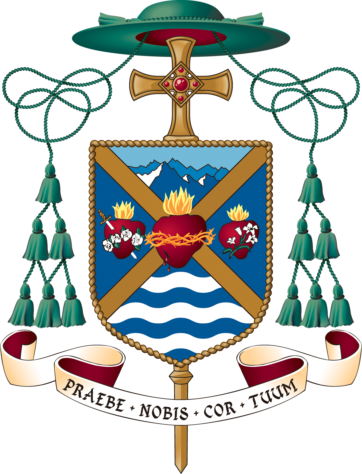 Bishop Cozzens' Coat Of Arms - Bishop Cozzens' Coat Of Arms (1200x1570)