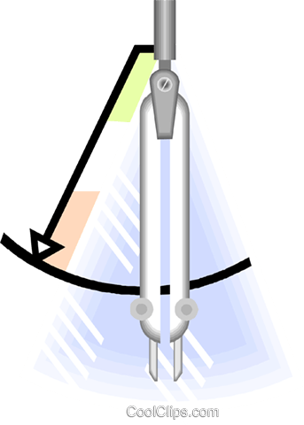 Drafting Tools Compass Royalty Free Vector Clip Art - Rocket (343x480)