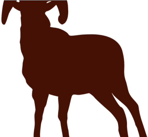 Billy Goat Clipart Evil - Transparent Goat Silhouette (640x480)
