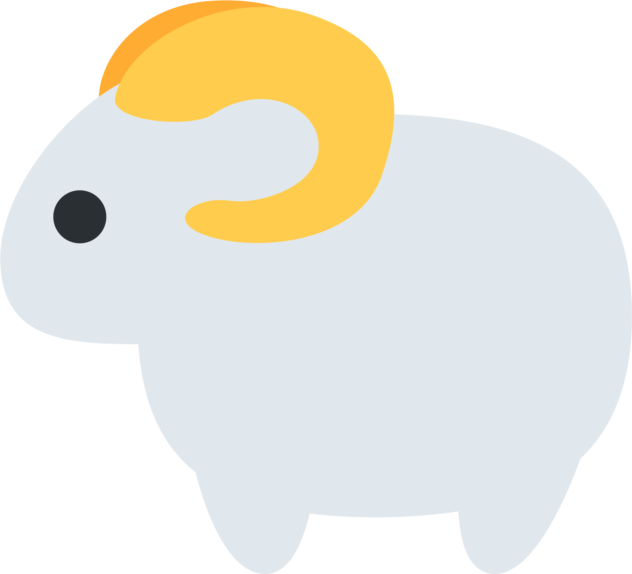 Sheep - Sheep Emoji Twitter (2048x2048)