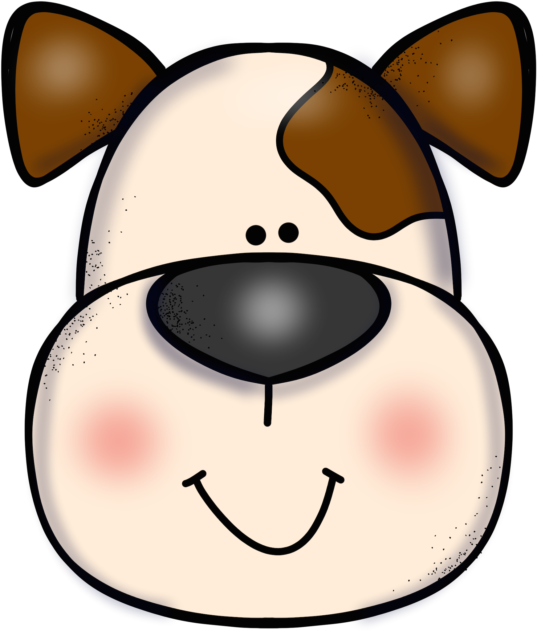 Classroom Behavior Chart Dogs Clipart , Png Download - Angry Dog Flash Card (1743x2048)