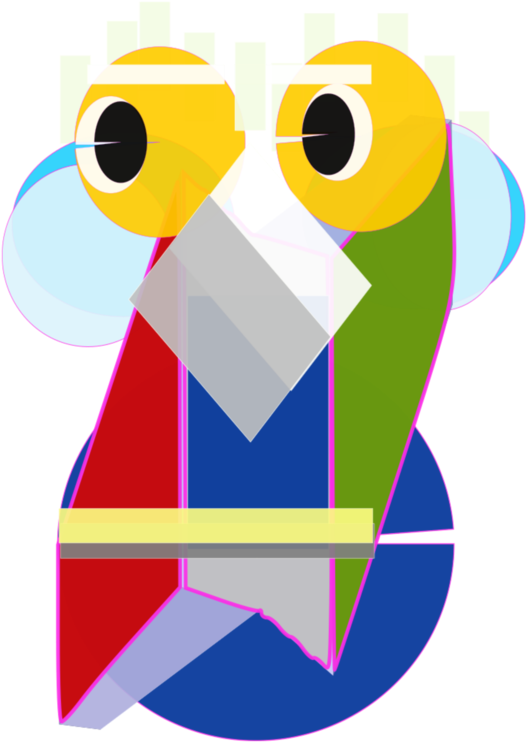 Beak Cartoon Line - Beak Cartoon Line (530x750)