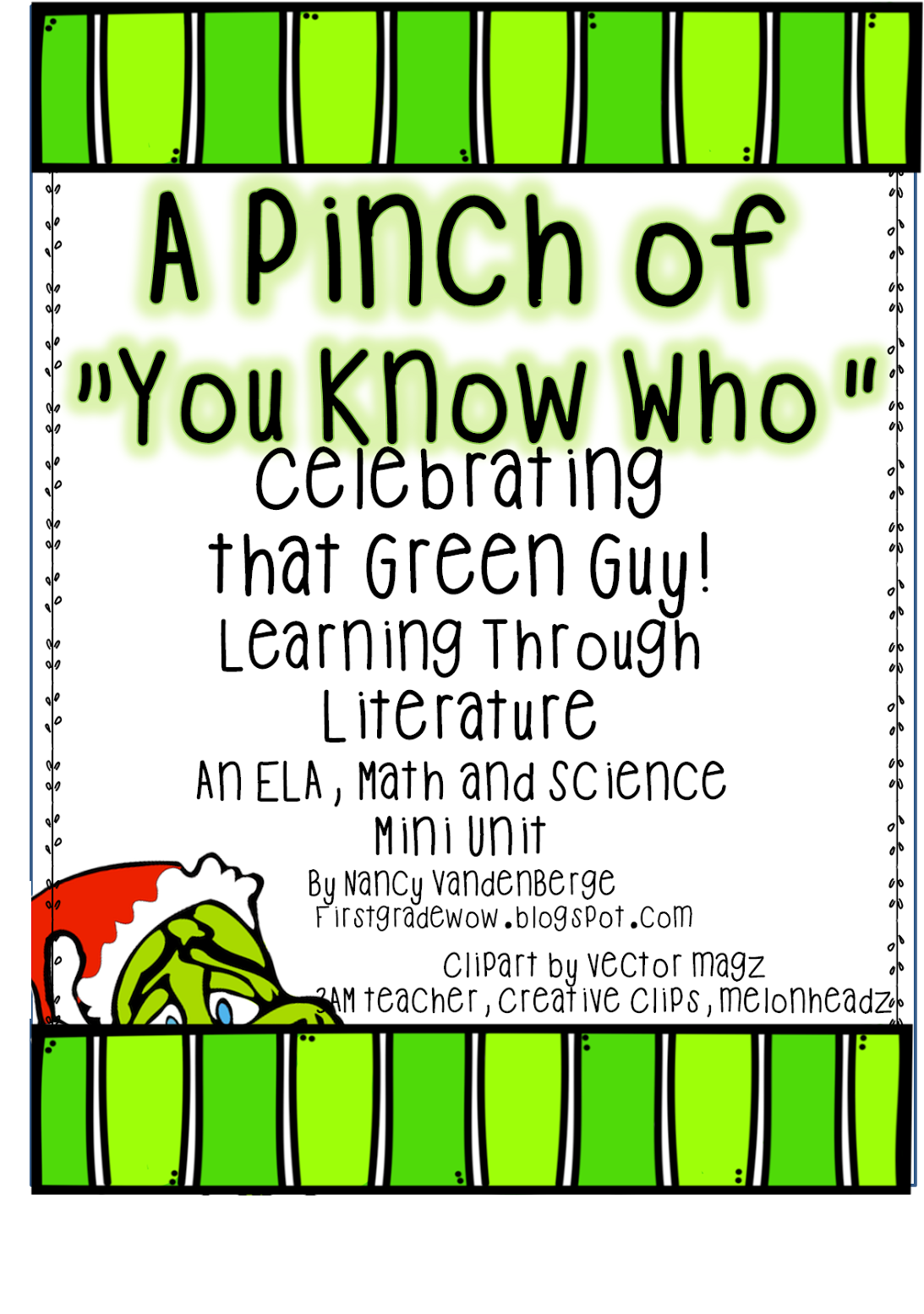 This Year I Added A Section On Digraphs, A Candy Cane - Happy Grinch (1229x1600)