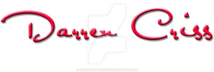 Darren Criss Favourites By Sydngail On Deviantart - Calligraphy (700x350)