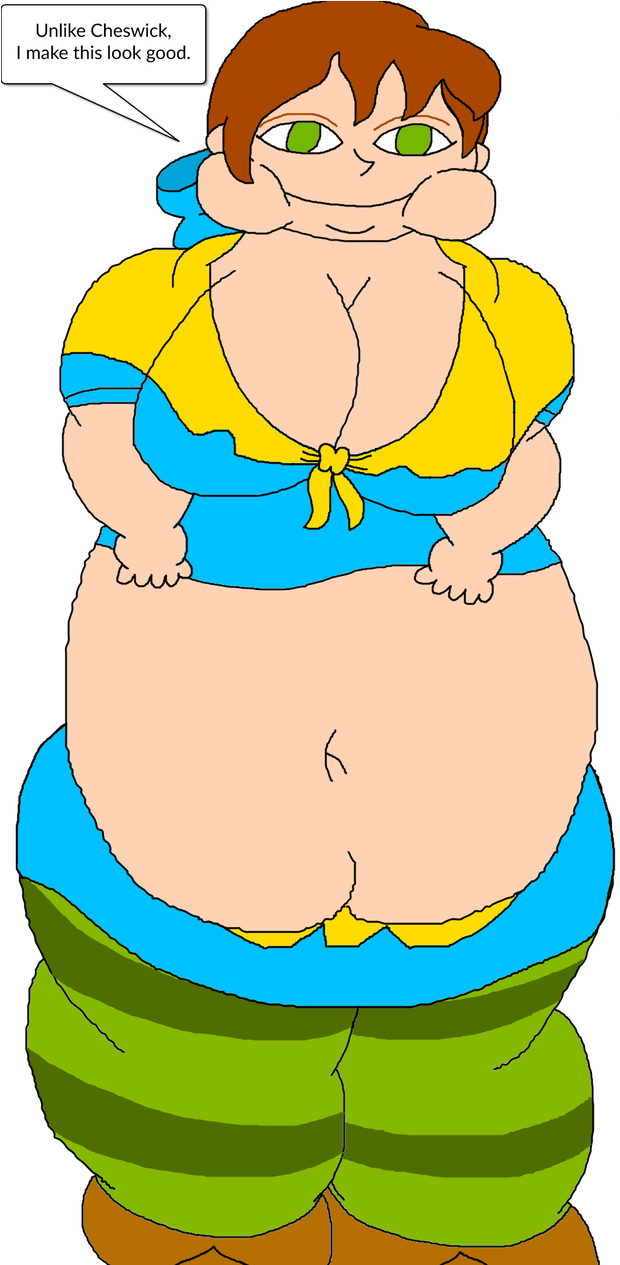 Bbw Polly By Randomname19 Cartoon 632x1264 Png Clipart Download