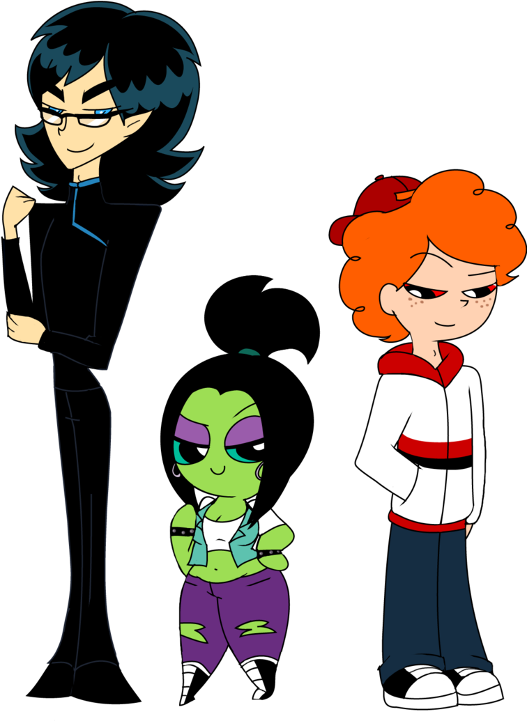 Royalty Free Stock A And Her Baes By Purfectprincessgirl - Cartoon (772x1034)