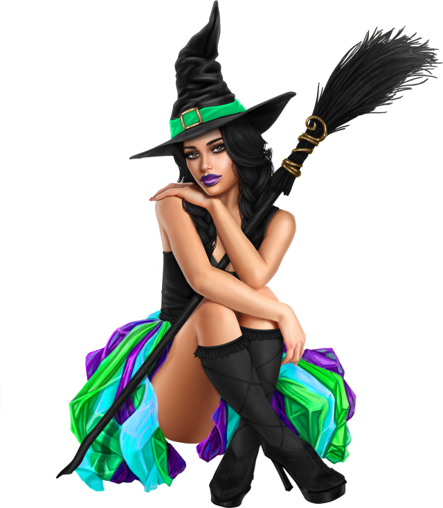 Hd Avh Adara 1 Tube, Witch, Clip Art, Witches, - Hd Avh Adara 1 Tube, Witch, Clip Art, Witches, (640x733)