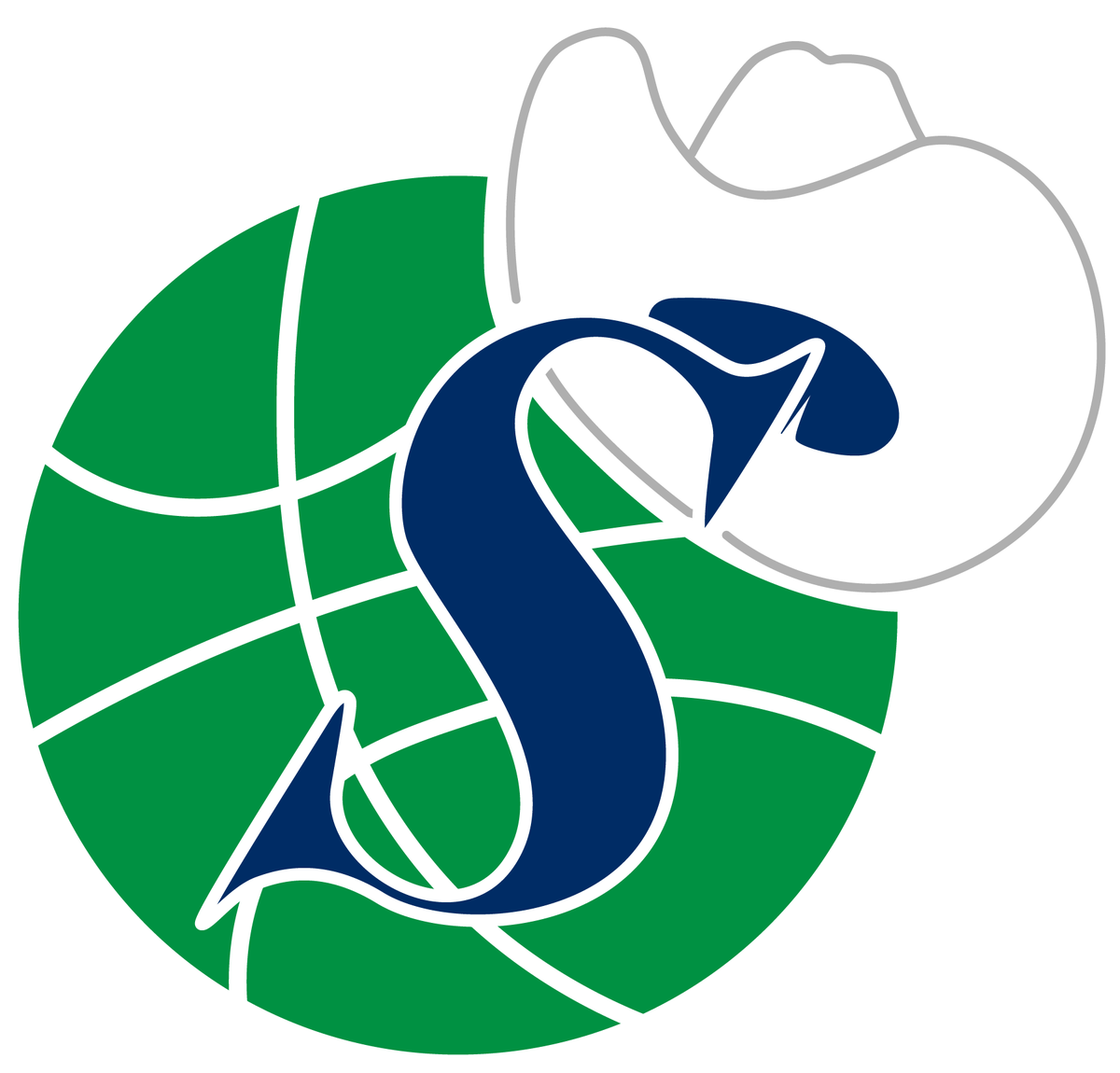 Sample Industries - Dallas Mavericks Retro Logo (1200x1150)