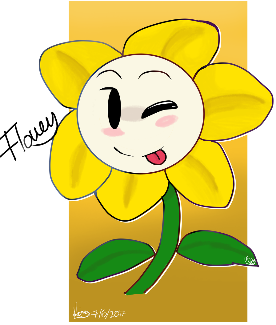 Gamingart1987 Howdy I'm Flowey The Flower By Gamingart1987 - Cartoon (1024x1251)