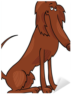 Irish Setter Dog Cartoon Illustration Sticker • Pixers® - Nova Scotia Duck Tolling Retriever (400x400)