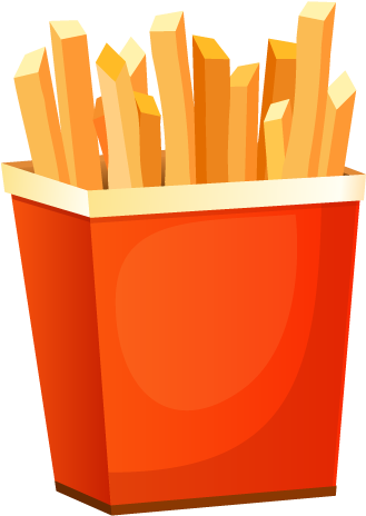 Curly Fries - French Fries Shops (368x493)