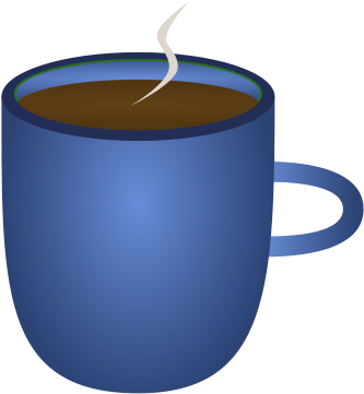 Clip Art - Cup Of Coffee (400x400)