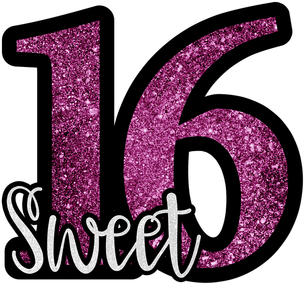 Sweet 16 Crown Clipart - Sweet 16 Png (720x720)