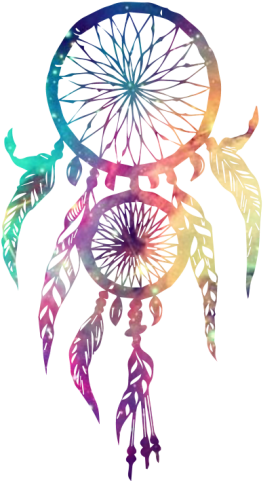 Dreamcatcher - Dream Catcher Black Png (500x500)