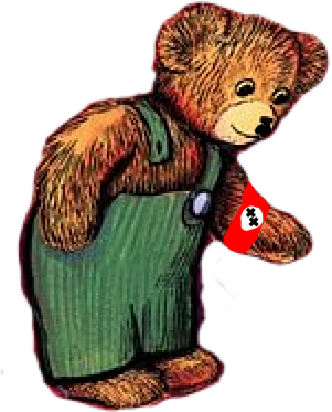 5 Cartoons Jesse James Would Love - Corduroy The Bear Png (338x446)