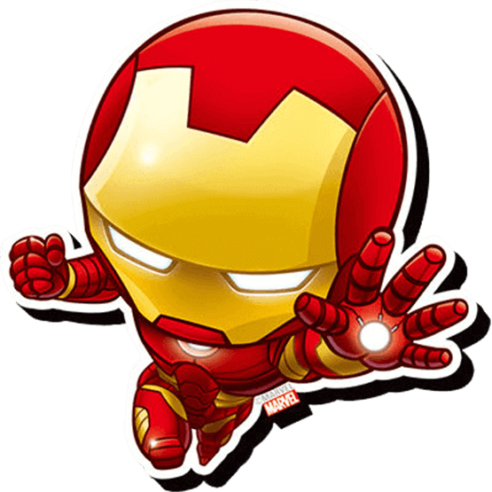 Ironman Clipart Comic Book - Avengers Iron Man Chibi (555x555)
