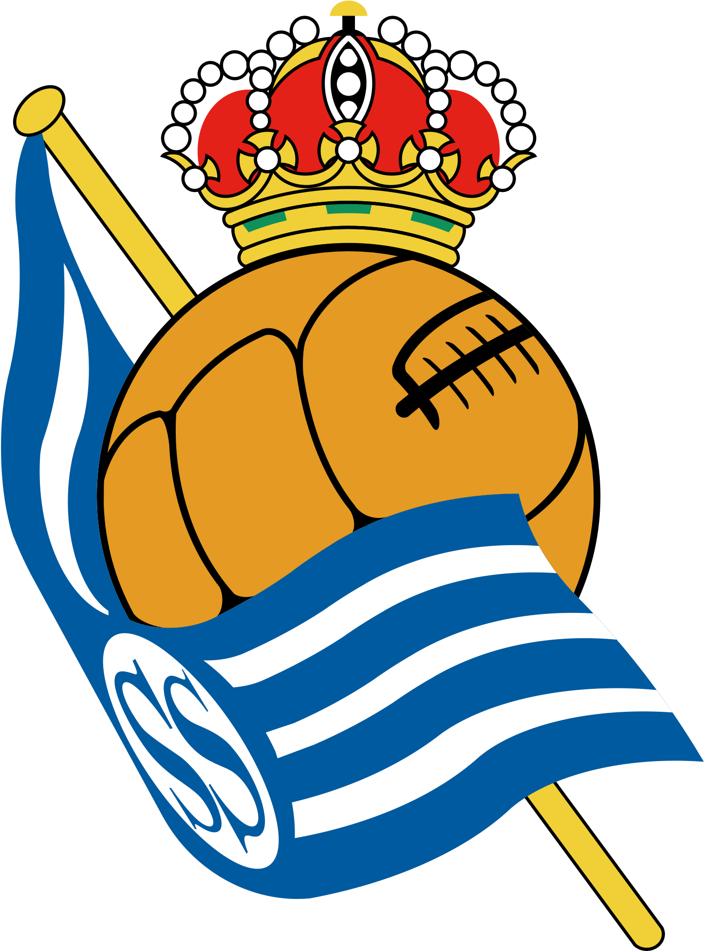 Real Sociedad Logo - Real Sociedad San Sebastian (2000x2000)