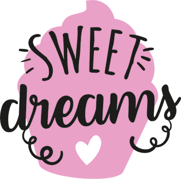 Wall Colour - Sticker Sweet Dreams Png (374x370)