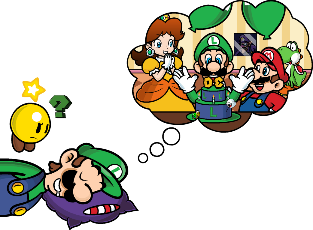 Sweet Dream By Blistinaorgin - Luigi Sweet Dreams (1042x767)