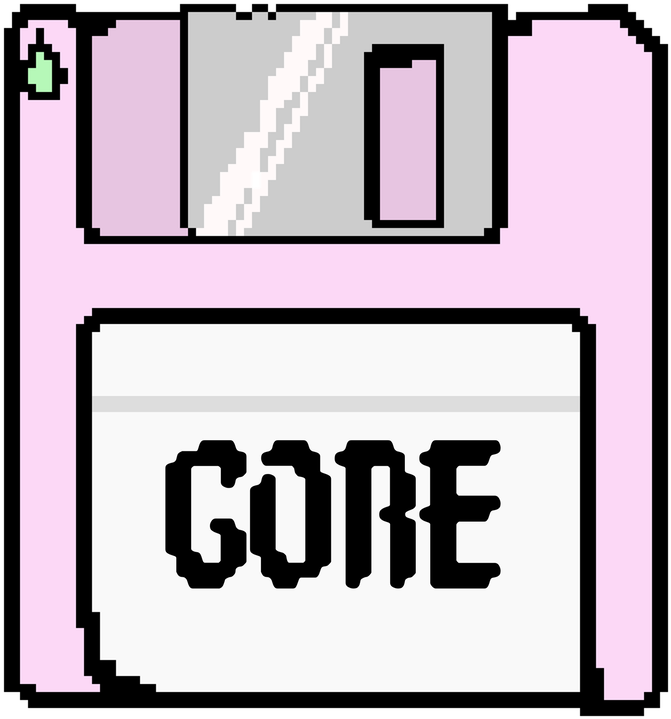 Floppy Disk By Redgothicrose - Floppy Disk By Redgothicrose (1024x1024)