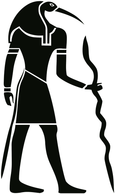 Silhouette, Drawing, Outline, Egypt, Pharaoh - Hieroglyph Clipart (389x640)