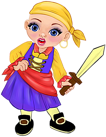 Ella Loves To Use Her Imagination While Nanny Reads - Clip Art (492x492)